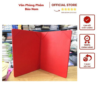 Cặp trình ký- bìa trao bằng heeton q8837, có 2 màu: đỏ, đen,bìa trình ký bằng da cao cấp
