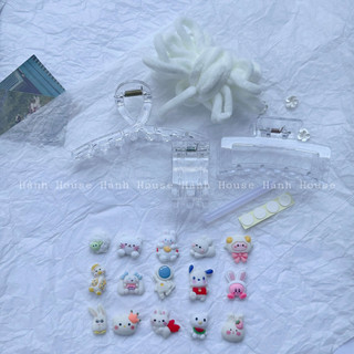[Combo handmade 2] Set 3 kẹp tóc tự làm siêu dễ thương