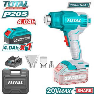 Máy thổi nhiệt , máy khò nóng dùng pin 20v total tbli20025