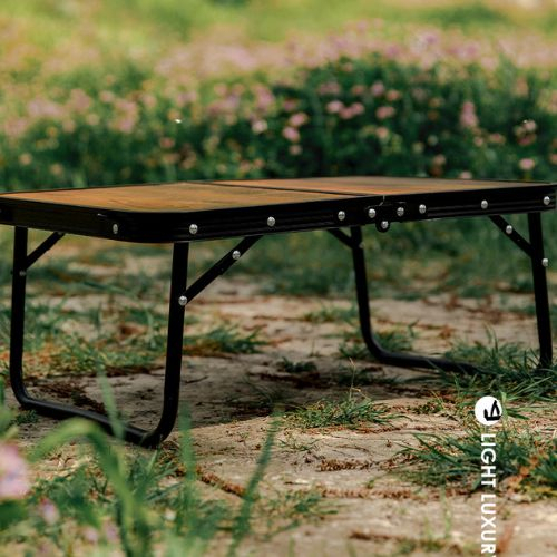 Bàn Gấp Siêu Nhẹ Hợp Kim Nhôm Mặt Gỗ Ván MDF Vân Gỗ Vintage Hãng Mountainhiker cho Dã Ngoại, Cắm Trại, Camping, Du Lịch | BigBuy360 - bigbuy360.vn