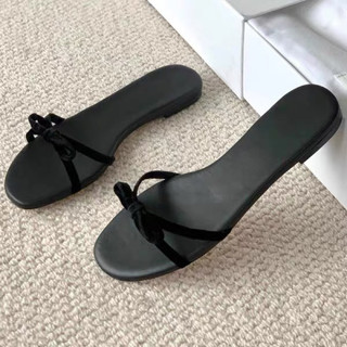 Dép lê nơ the row bản dupe