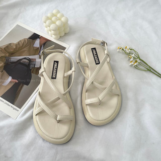 Giày Sandal dây bánh mì Pongshoes phong cách Ulzzangs FULL HỘP Mã  1408