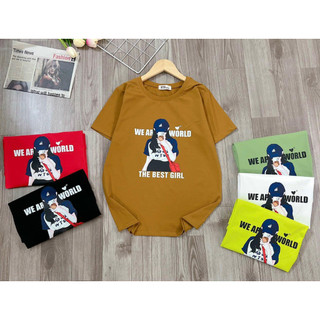 Áo thun nữ 979 phom vừa co giãn mịn mát
