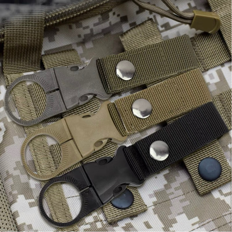 Móc khoá treo bình nước tiện lợi, có thể treo trên balo hoặc thắt lưng