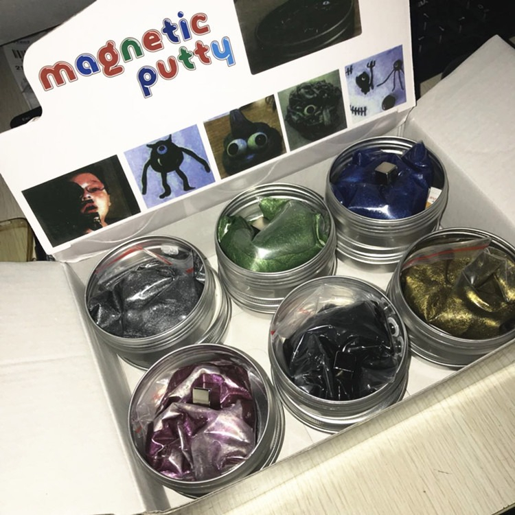 Đất Sét Biết Suy Nghĩ 🕸️Siêu Độc Đáo🕸 Slime Chất Dẻo Ma Thuật Từ Tính và Đổi Màu