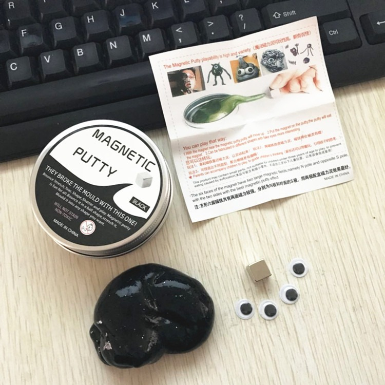 Đất Sét Biết Suy Nghĩ 🕸️Siêu Độc Đáo🕸 Slime Chất Dẻo Ma Thuật Từ Tính và Đổi Màu