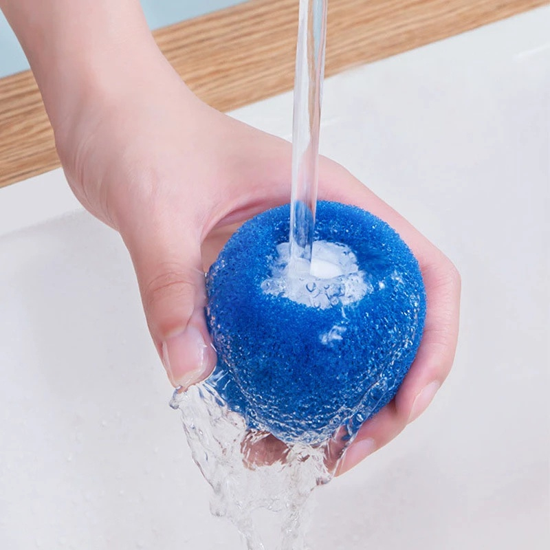 Bóng giặt quần áo thu gom lông tóc, chống xơ vải, bông xốp bọt biển loại bỏ tóc bảo quả lồng máy giặt tiện dụng