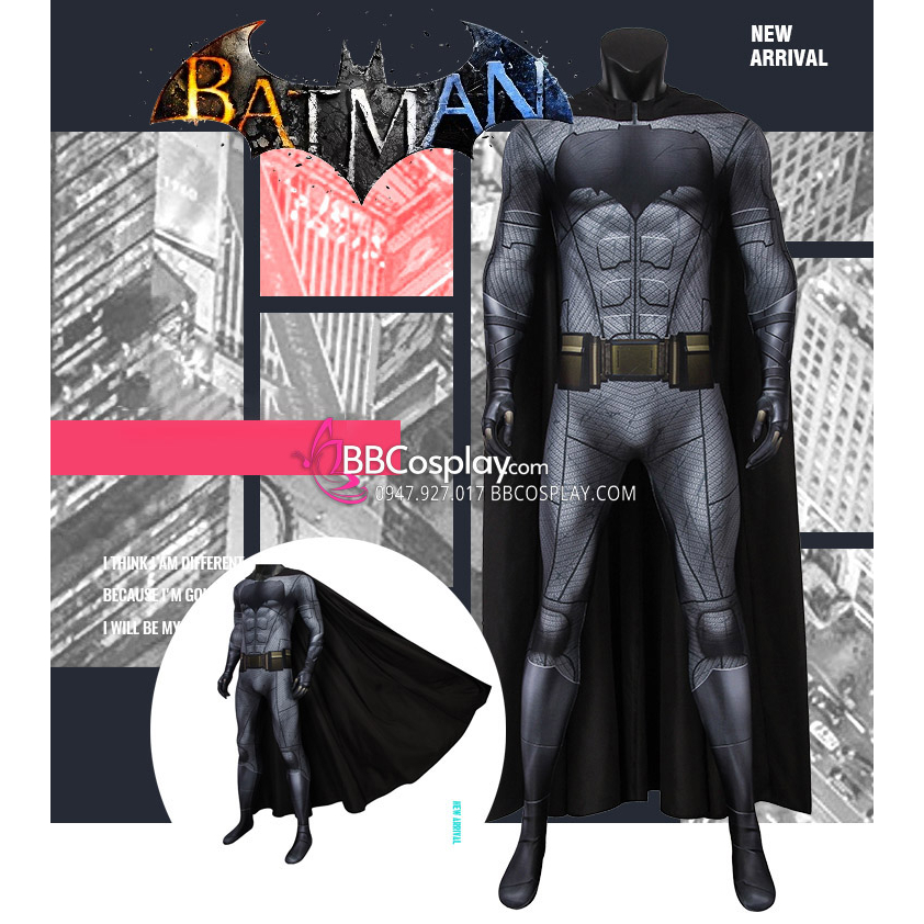 Trang Phục Người Dơi Batman Thun 4 Chiều Cao Cấp - 1522