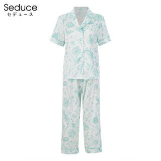 Bộ Đồ Ngủ Pijama Nữ Lụa Satin Quần Dài Seduce P03232