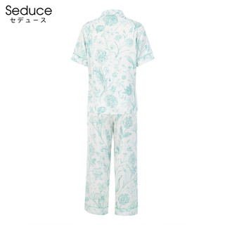 Bộ Đồ Ngủ Pijama Nữ Lụa Satin Quần Dài Seduce P03232