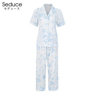Bộ Đồ Ngủ Pijama Nữ Lụa Satin Quần Dài Seduce P03232