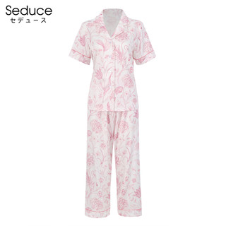 Bộ Đồ Ngủ Pijama Nữ Lụa Satin Quần Dài Seduce P03232
