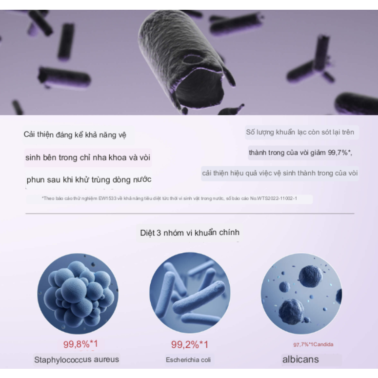 MÁY TĂM NƯỚC PANASONIC EW1533 UV DIỆT KHUẨN 99% PIN 80 PHÚT ,BẢO HÀNH 12 THÁNG