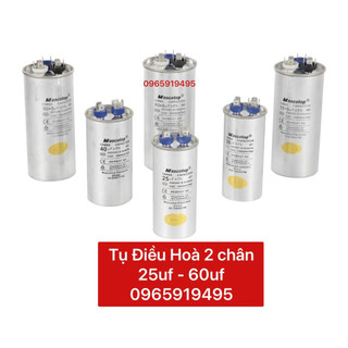 Tụ Điều Hòa 2 Chân 25UF - 60UF