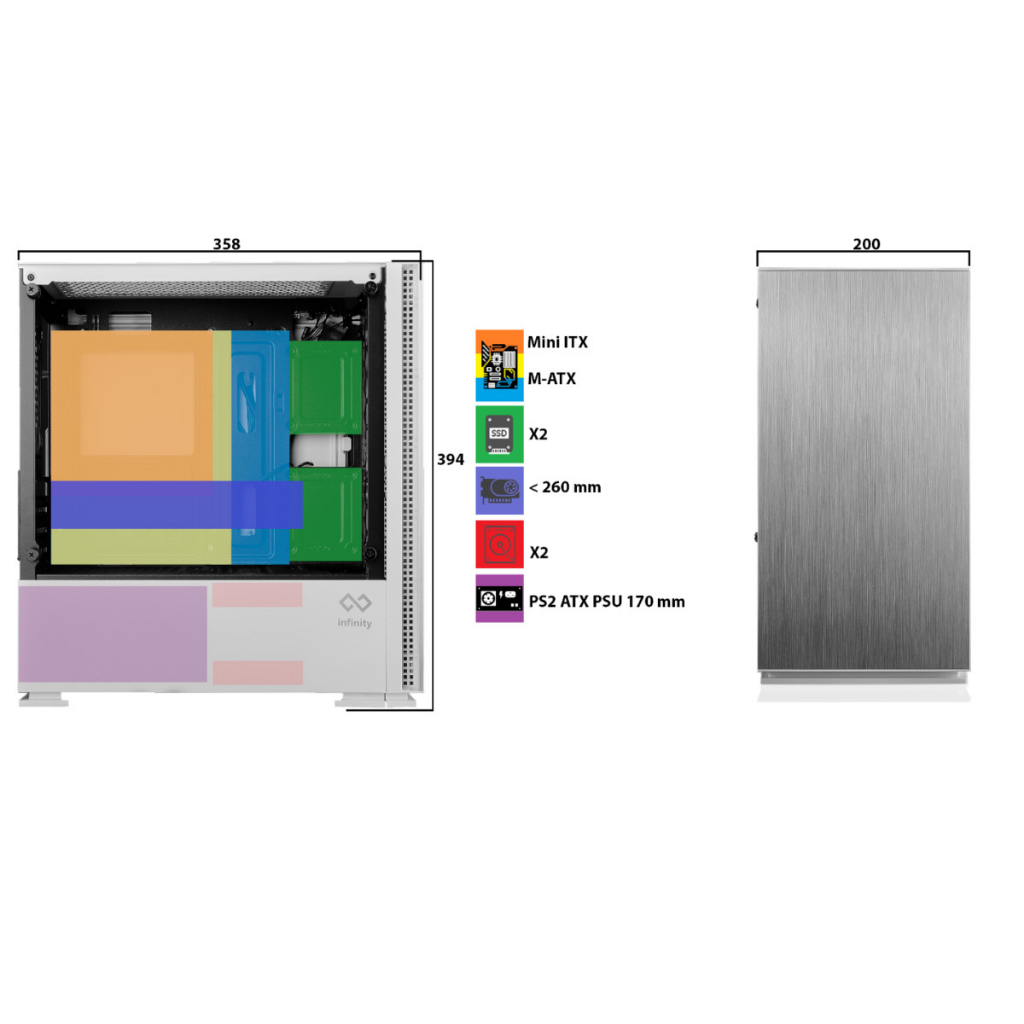 Vỏ Case INFINITY ECLIPSE M