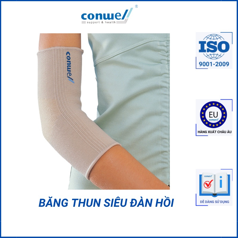 Băng thun khuỷu tay siêu đàn hồi giảm đau nhức lý tưởng cho các bệnh viêm khớp tránh chấn thương khi chơi thể thao 5305