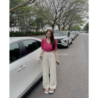 Áo sơ mi ren nổi cổ tim bigsize (65-95kg)