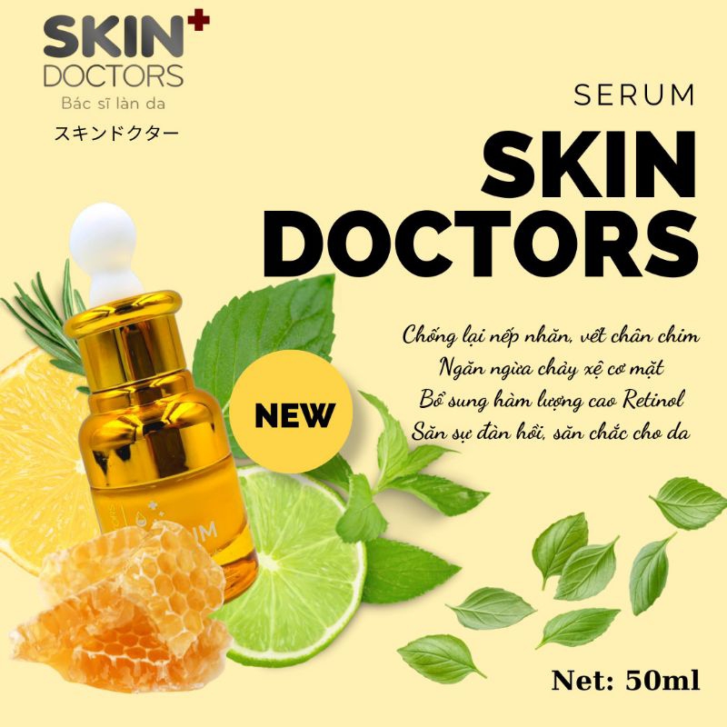 SIRUM SKIN DOCTORS BẢO VỆ DA 24H GIÚP LÀNG DA CĂN BÓNG MỊN MÀNG