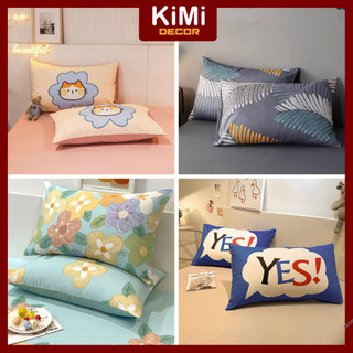Vỏ gối nằm lẻ, vỏ nằm, vỏ gối ôm, vỏ ôm cotton korea bedding kimi decor chăn ga