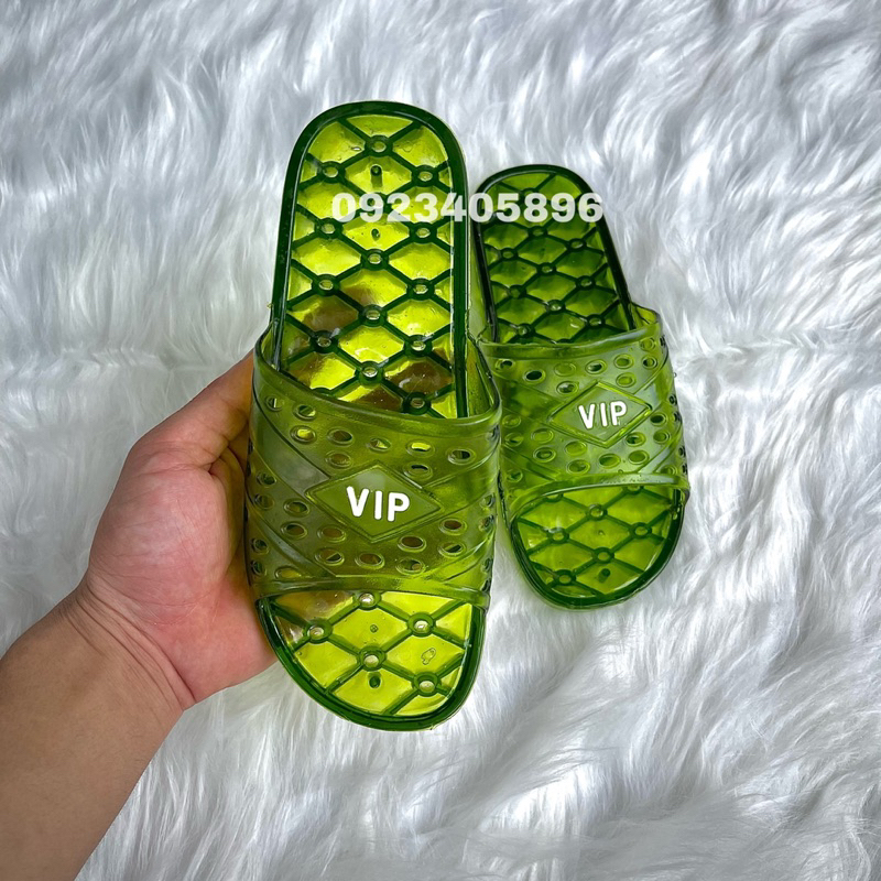 Dép vip, dép nhựa víp đi trong nhà, nhà tắm, vệ sinh, văn phòng đi êm chân