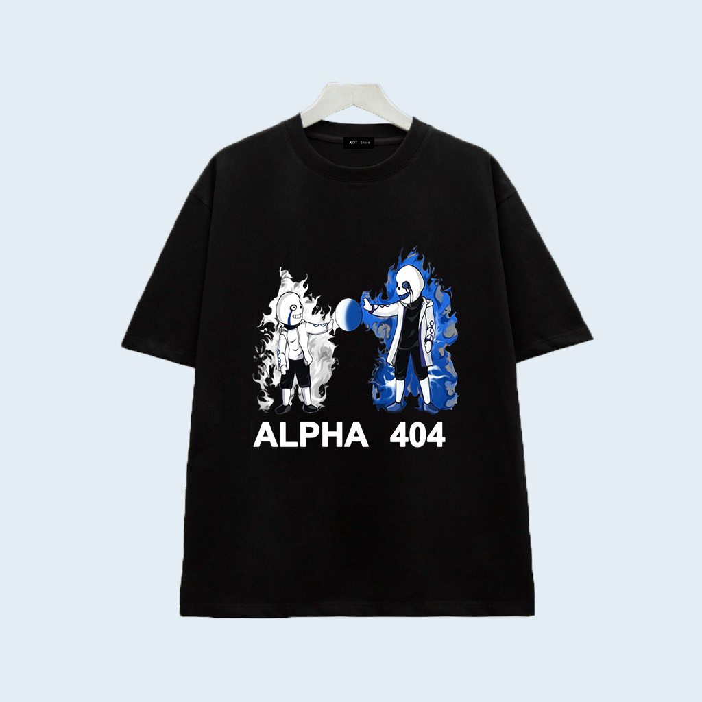 BST 💥  Áo thun Game Sans - Undertale Mới - Sans 404 - Sans 505 - Sans 606 áo thun đen in hình có size Trẻ em