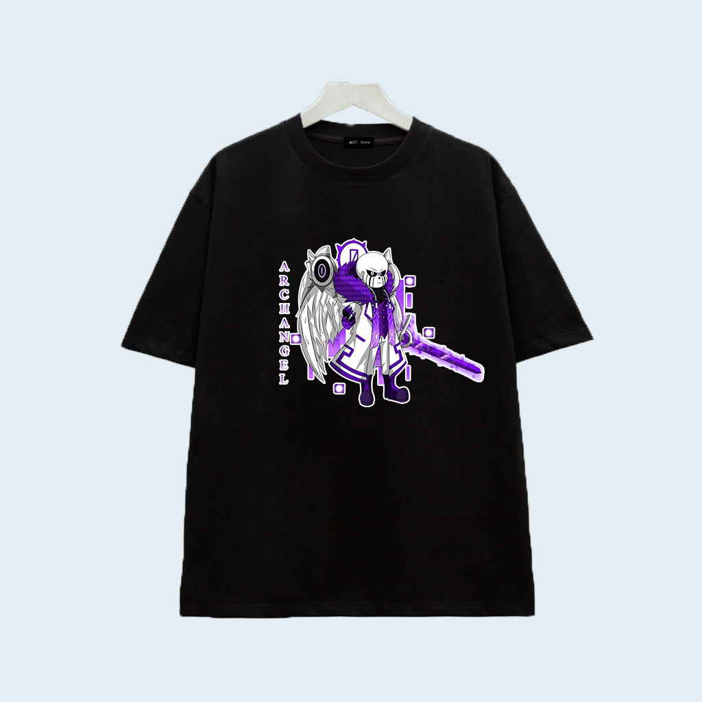 BST 💥  Áo thun Game Sans - Undertale Mới - Sans 404 - Sans 505 - Sans 606 áo thun đen in hình có size Trẻ em