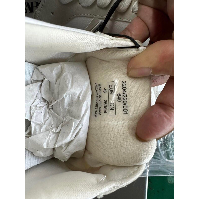 Giày thể thao zara men chính hãng 2023