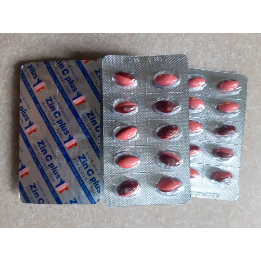 ZINC PLUS hộp 100 viên giúp bổ sung kẽm cho cơ thể