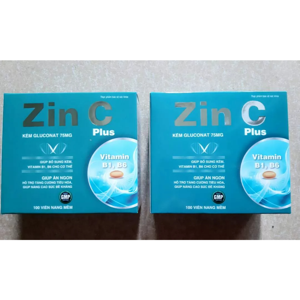 ZINC PLUS hộp 100 viên giúp bổ sung kẽm cho cơ thể