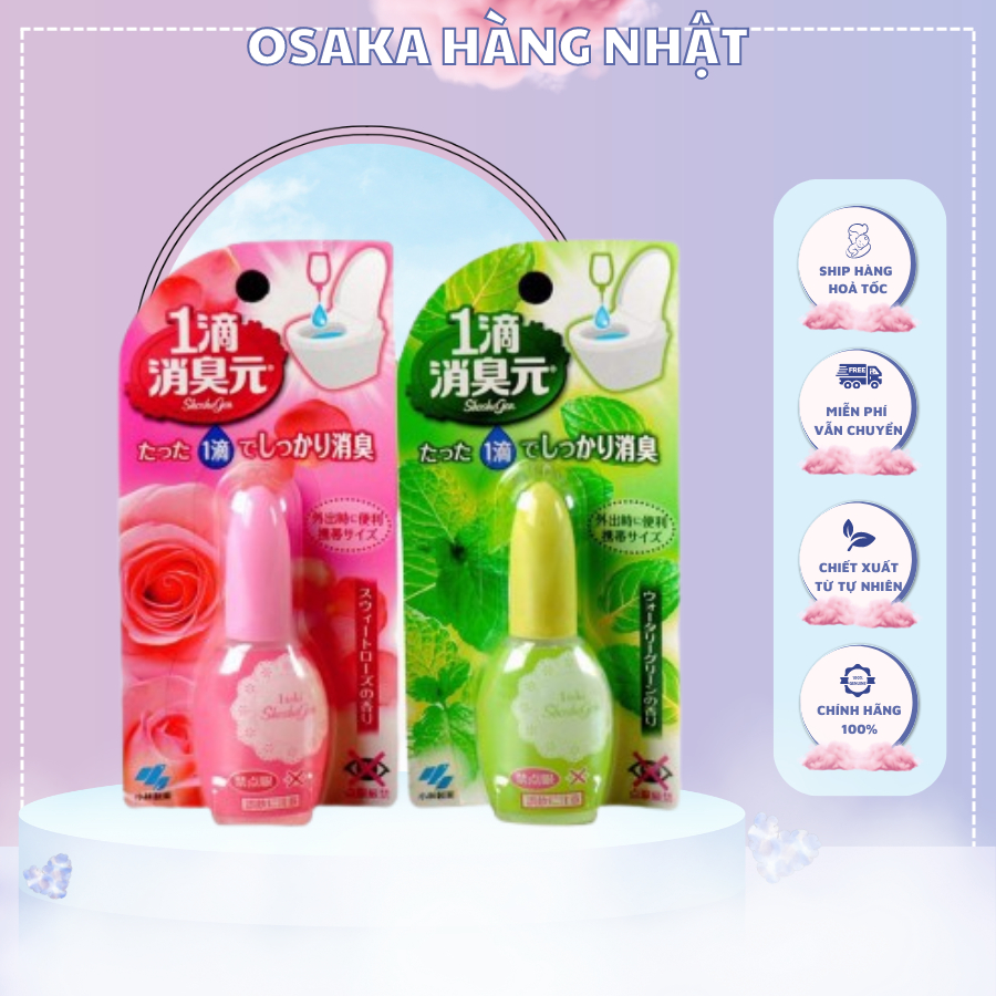 ⚠️FREESHIP⚠️ Nước Hoa Bồn Cầu Kobayashi Siêu Thơm