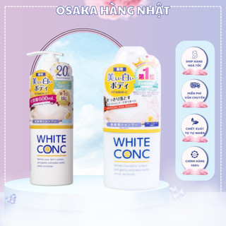 ⚠️FREESHIP⚠️ Sữa Tắm Trắng Da White Conc Body Shampoo 360ml/600ml, Kem ủ trắng white ConC