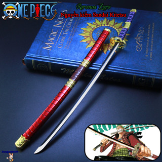 Mô hình sưu tầm One Piece Zoro quỷ kiếm đệ tam Sandai Kitetsu katana 26cm