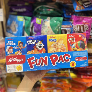 Ngũ cốc kellogg’s fun pac 8 pack 210g