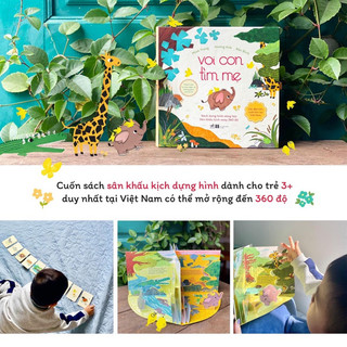 Sách - Voi con tìm mẹ (Bìa cứng)
