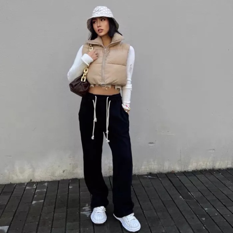 Áo ghi lê Phao rút dây phom lửng