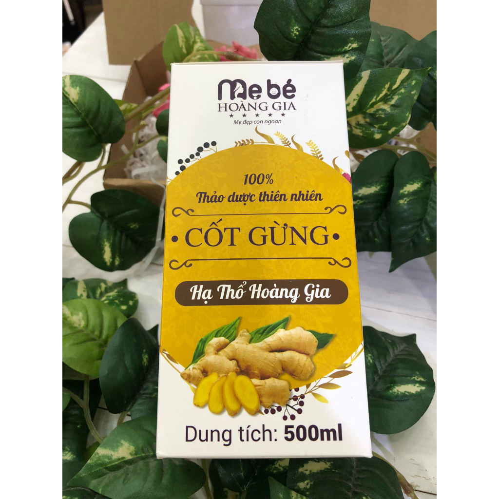 Cốt Gừng   Hạ Thổ Hoàng Gia - 500ml