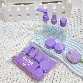 Bộ Chiết Mỹ Phẩm Du Lịch 7 Dụng Cụ