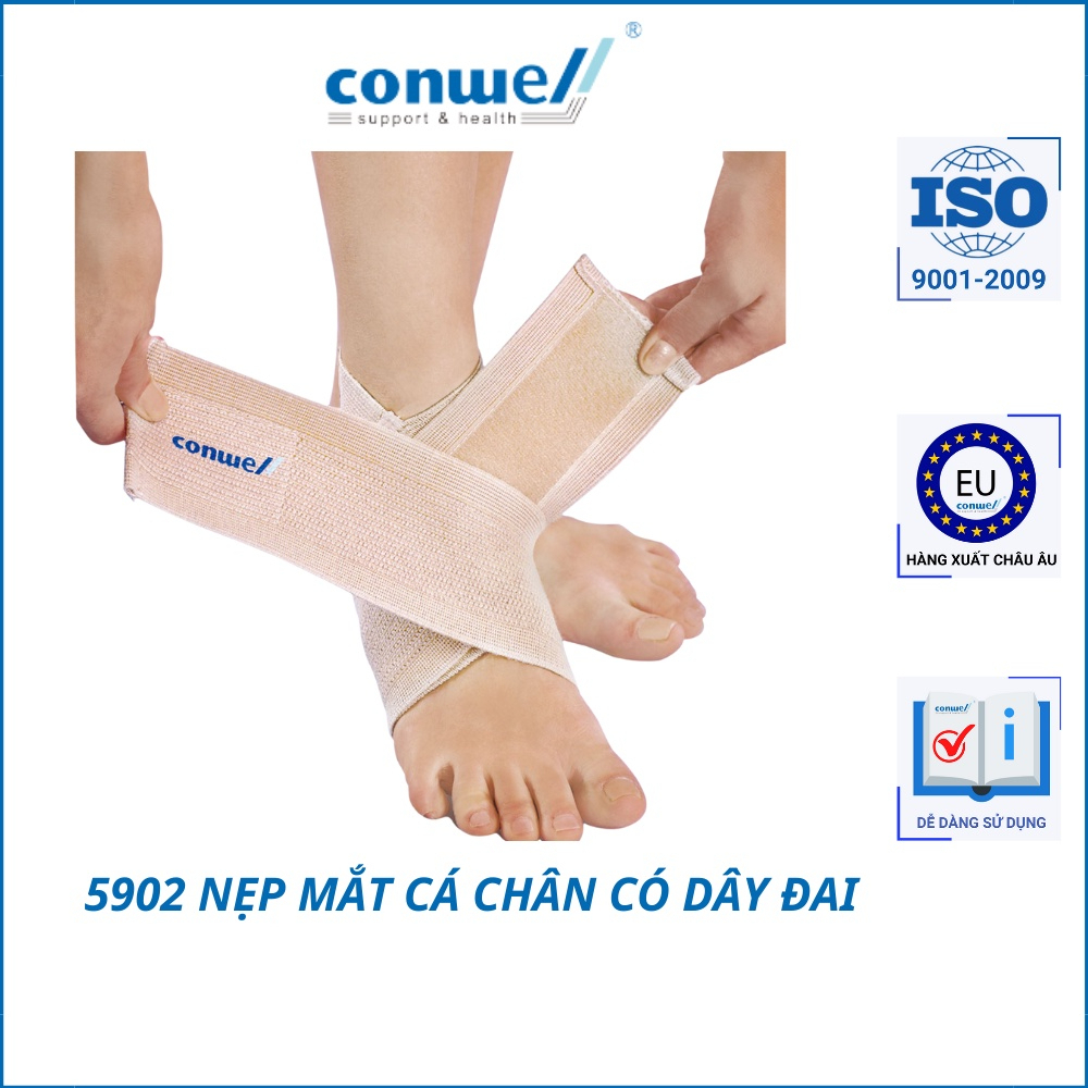 Đai bảo vệ mắt cá chân, Dây đai đàn hồi ổn định mắt cá chân, tránh thương tật khi bong gân mắt cá chân 5902