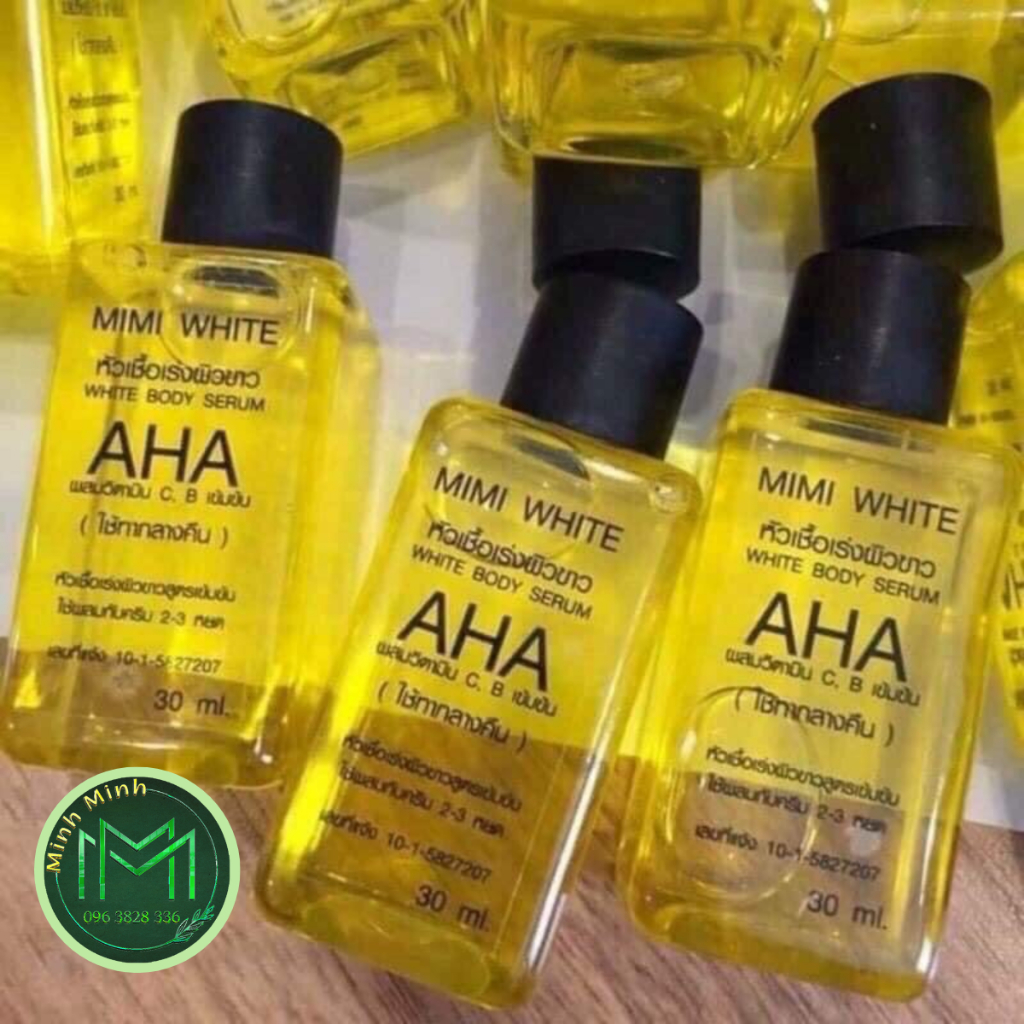 Serum Huyết Thanh AHA Kích Trắng Toàn Thân Trộn Cùng Kem Body