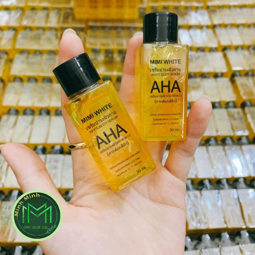 Serum Huyết Thanh AHA Kích Trắng Toàn Thân Trộn Cùng Kem Body