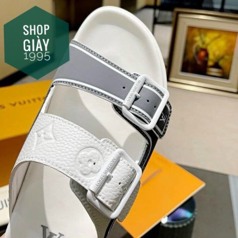 Dép Lê 2 Quai Ngang Khoá Cài Đế Cao Trẻ Trung Tôn Dáng Siêu Hot 2023