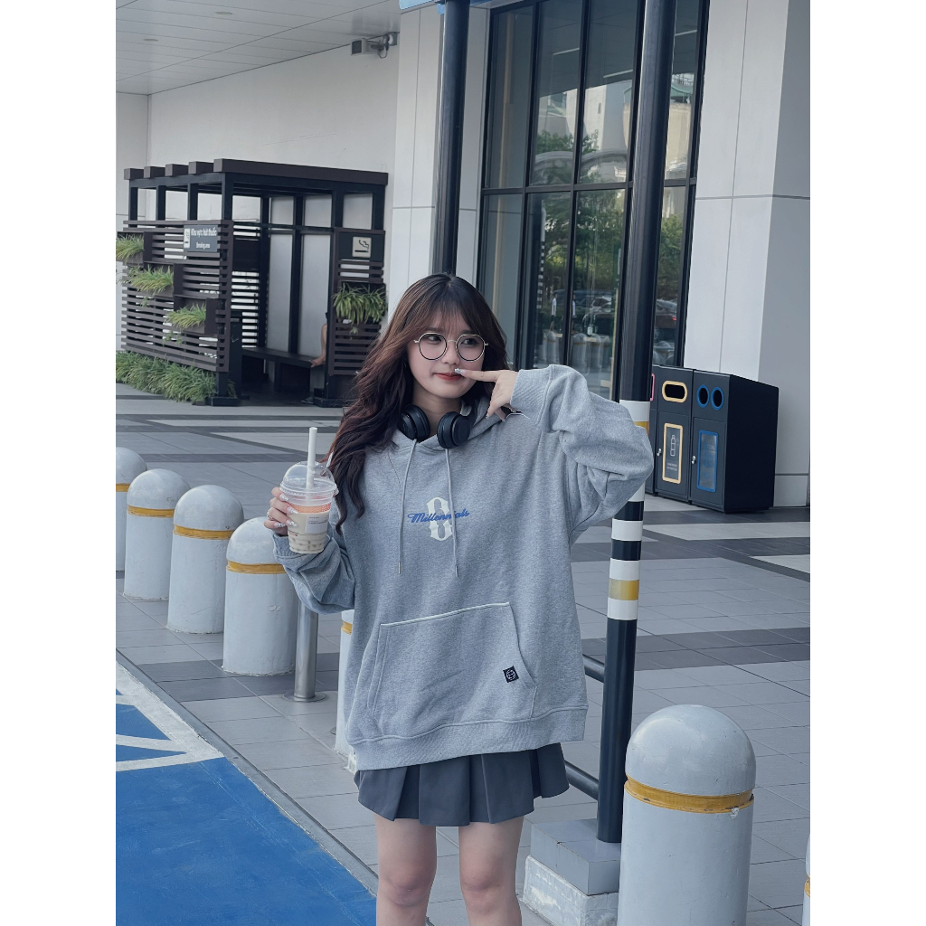 Áo Hoodie Cinder Millennials, Áo Khoác Hoodie Zip Nam Nữ Form Rộng Thêu Cao Cấp, Local Brand Chính Hãng | BigBuy360 - bigbuy360.vn