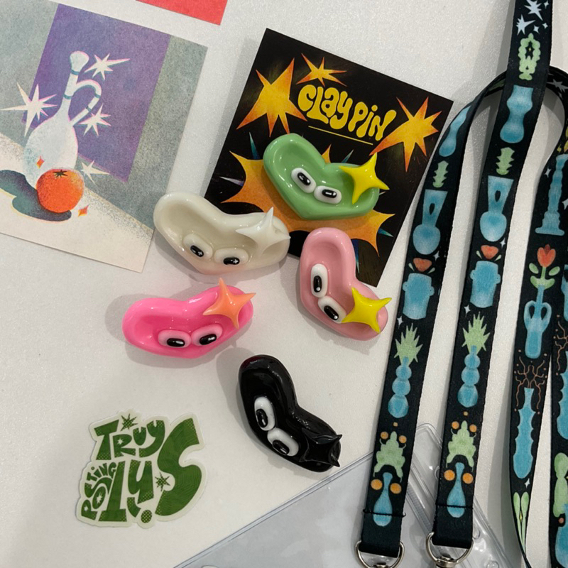 Dây đeo thẻ/ Lanyard Hoạ tiết hoa & bình - truy.shitposting