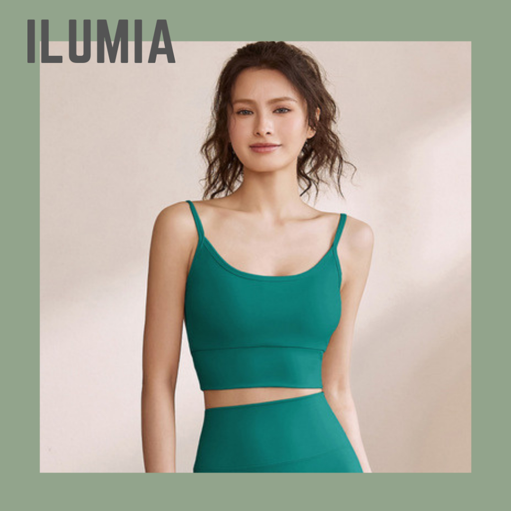 Set Đồ Tập Nữ Áo Bra chắp dây Tập Thể Thao Gym Yoga Cao Cấp - Đồ tập gym yoga chạy bộ thể thao nữ ILUMIA