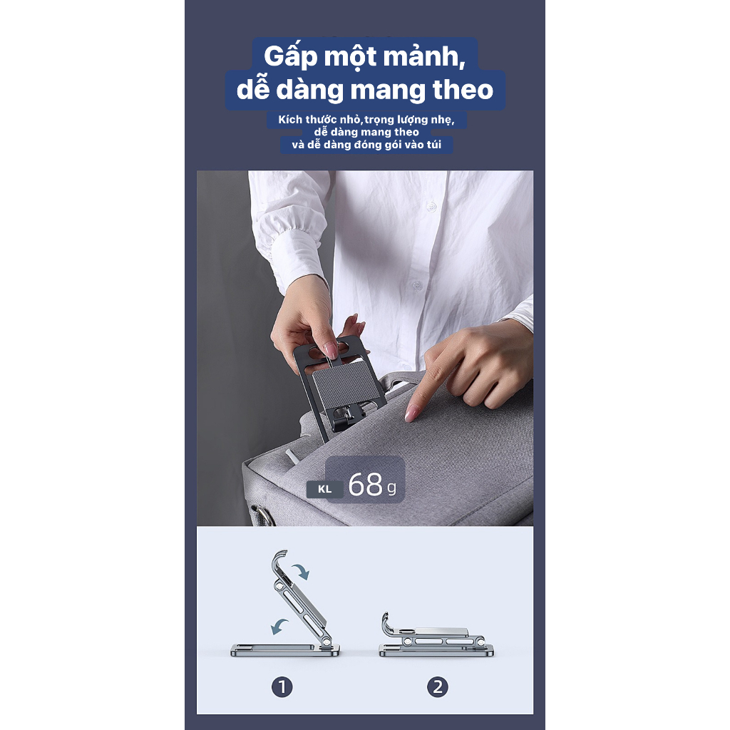 Giá đỡ điện thoại máy tính bảng , kim loại siêu mỏng thích hợp cho iPad 10.2 7 8 9 Gen Soporte Xiaomi Samsung