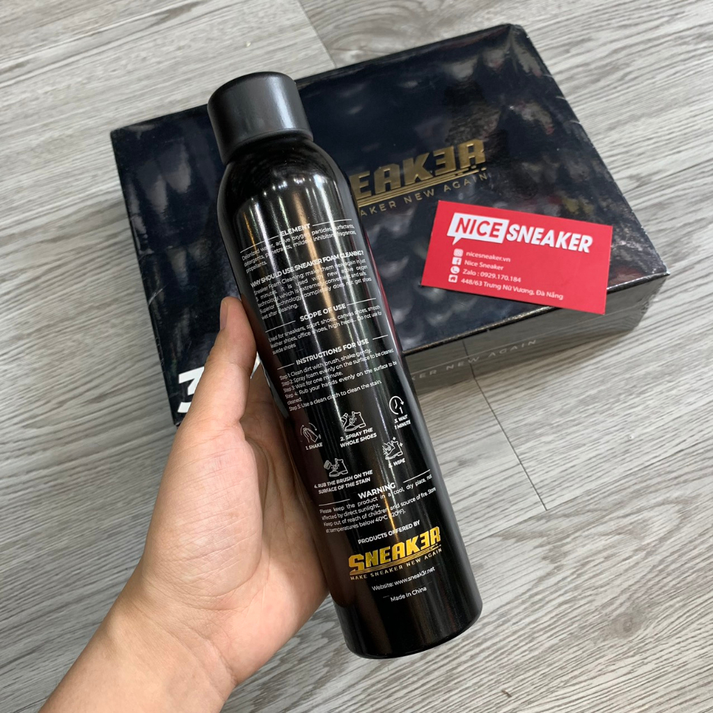 Bộ Vệ Sinh Giày Sneaker 3 in 1  - NICE SNEAKER | Chất lượng siêu cấp.
