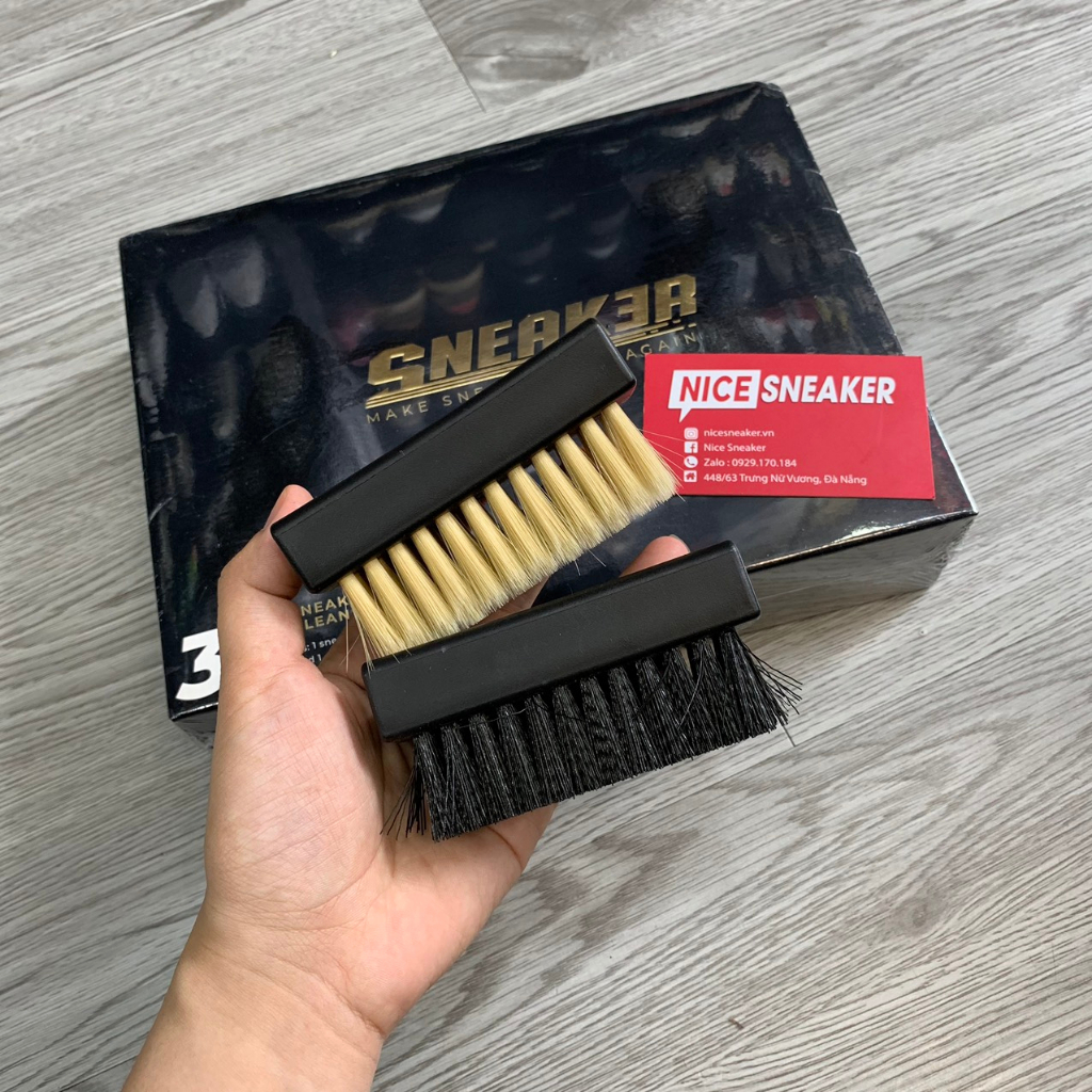 Bộ Vệ Sinh Giày Sneaker 3 in 1  - NICE SNEAKER | Chất lượng siêu cấp.
