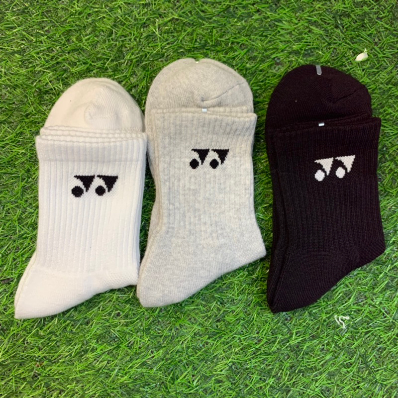 COMBO 5 Đôi Tất Yonex Cổ Cao 12-14Cm 3 Sợi Cotton Thoáng khí, Cầu Lông