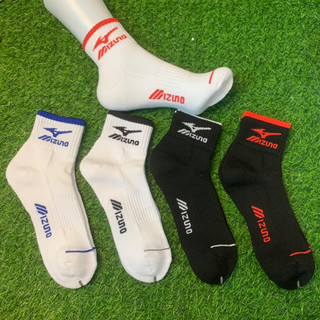 Combo 5 đôi tất mizuno cổ ngắn 3 sợi cotton thoáng khí