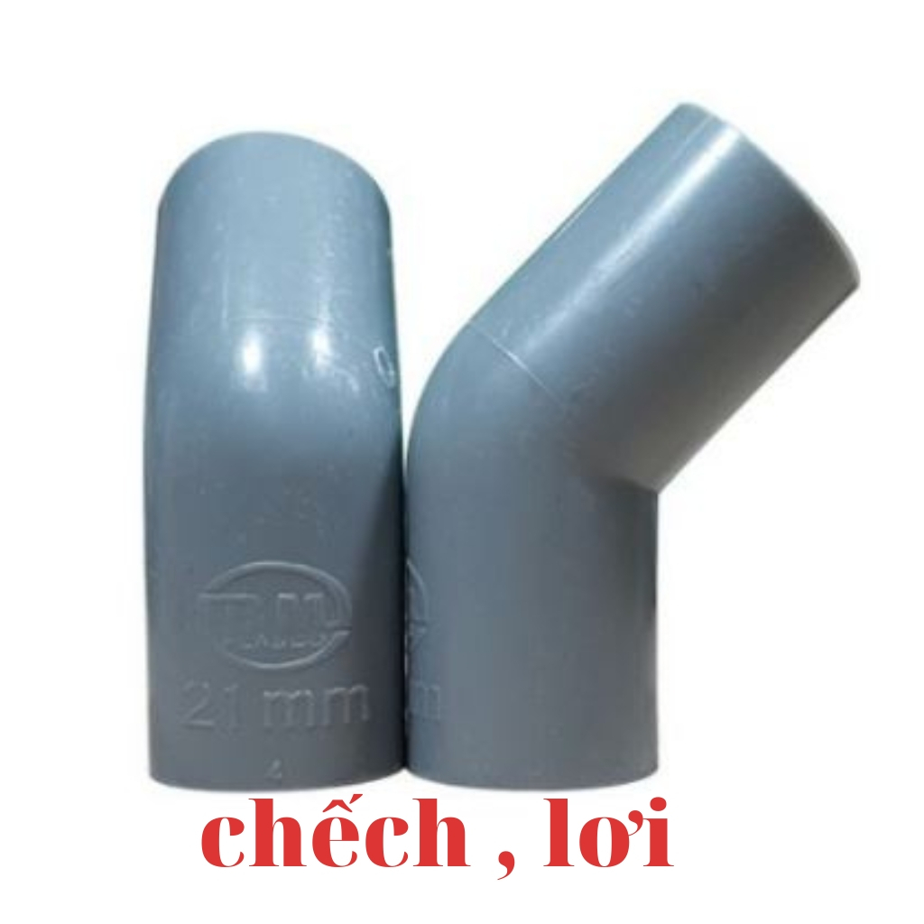 Nối Thẳng,  Co 90 độ, Tê-ba chạc, giảm 34-27, giảm 34-21, cùm treo 34, cùm 34